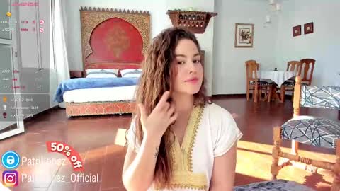 Snapshot of crazypaty chatting on February 2025 03:34:01 PM Patricia Lpez online show from February 2025 03:34:01 PM