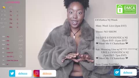 Snapshot of dchcco chatting on October 2025 05:57:02 PM Duchess Coco - Coco Puffs online show from October 2025 05:57:02 PM