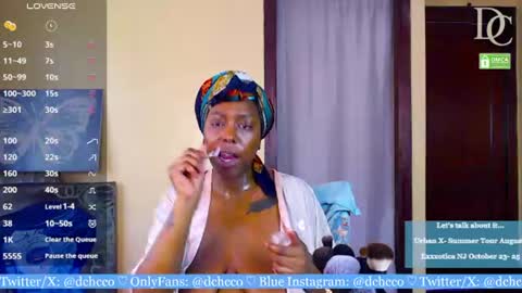 Snapshot of dchcco chatting on July 2026 06:47:01 PM Duchess Coco - Coco Puffs online show from July 2026 06:47:01 PM