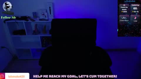 Snapshot of destroyall420 chatting on January 2025 02:47:02 AM Lola Bdsm and fries online show from January 2025 02:47:02 AM