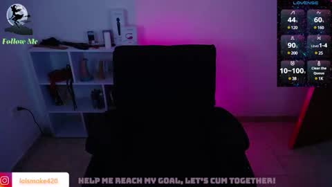 Snapshot of destroyall420 chatting on January 2025 10:10:01 PM Lola Bdsm and fries online show from January 2025 10:10:01 PM