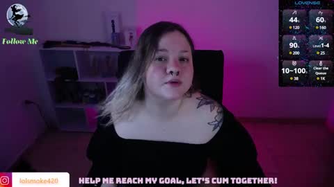 Snapshot of destroyall420 chatting on February 2025 02:09:02 AM Lola Bdsm and fries online show from February 2025 02:09:02 AM