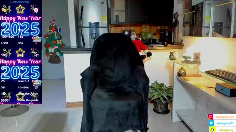 SANTI  independent model online show from December 2025 02:09:02 AM