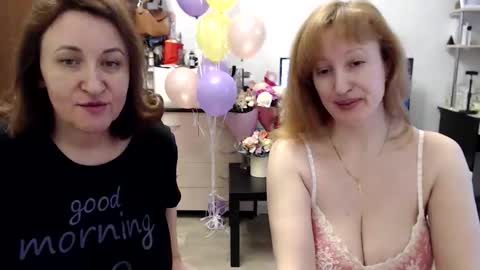 Tatiana 43 curvy sexy body and Joanna redhead 39 years online show from March 2026 07:34:02 AM