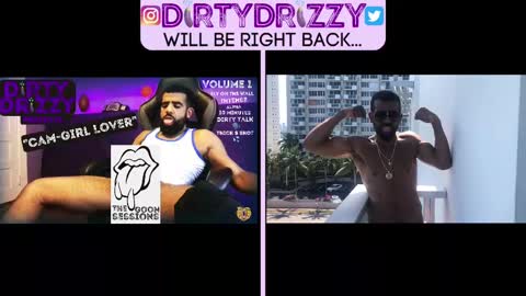 Snapshot of drizzys_room chatting on October 2025 10:25:01 AM DirtyDrizzy online show from October 2025 10:25:01 AM