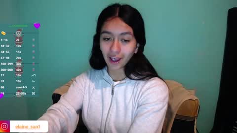 Snapshot of elaine_sun chatting on December 2024 04:16:02 AM Elaine eli online show from December 2024 04:16:02 AM