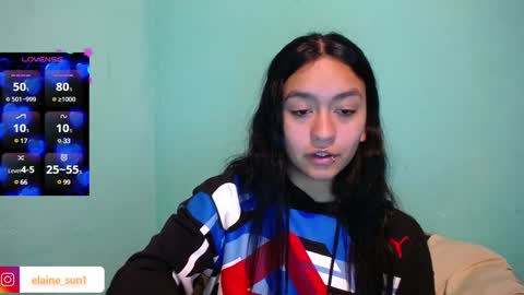 Snapshot of elaine_sun chatting on February 2025 02:19:01 AM Elaine eli online show from February 2025 02:19:01 AM