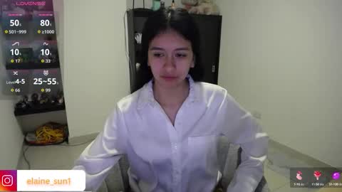 Snapshot of elaine_sun chatting on October 2025 04:08:02 AM Elaine eli online show from October 2025 04:08:02 AM