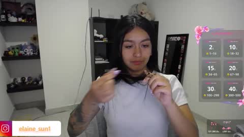 Snapshot of elaine_sun chatting on November 2025 03:05:01 AM Elaine eli online show from November 2025 03:05:01 AM