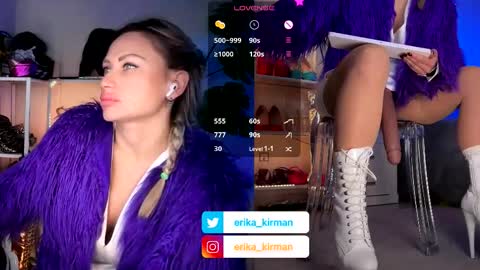 Snapshot of erika_kirman chatting on January 2026 02:44:01 PM Erika online show from January 2026 02:44:01 PM