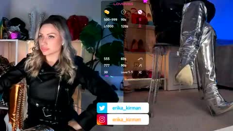 Snapshot of erika_kirman chatting on January 2026 02:10:01 PM Erika online show from January 2026 02:10:01 PM