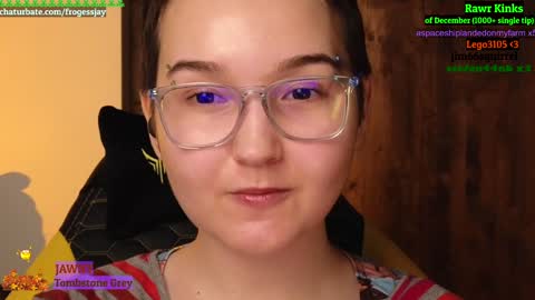 Snapshot of frogessjay chatting on December 2024 09:17:01 PM Jaywise Frogfoot online show from December 2024 09:17:01 PM