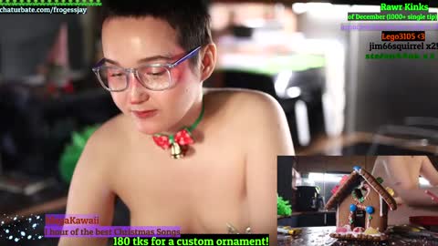 Snapshot of frogessjay chatting on December 2024 08:58:02 PM Jaywise Frogfoot online show from December 2024 08:58:02 PM