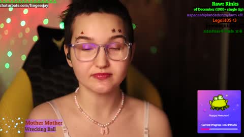 Snapshot of frogessjay chatting on December 2024 02:29:02 AM Jaywise Frogfoot online show from December 2024 02:29:02 AM