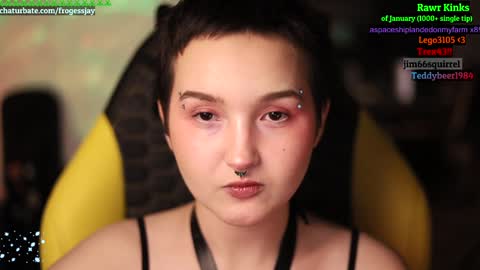 Snapshot of frogessjay chatting on January 2025 06:49:01 PM Jaywise Frogfoot online show from January 2025 06:49:01 PM