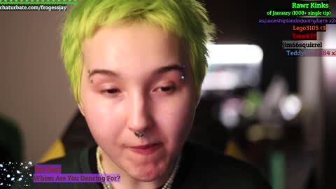 Snapshot of frogessjay chatting on January 2025 08:31:02 PM Jaywise Frogfoot online show from January 2025 08:31:02 PM