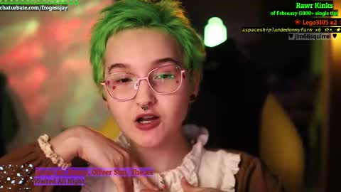 Snapshot of frogessjay chatting on February 2025 07:17:02 PM Jaywise Frogfoot online show from February 2025 07:17:02 PM