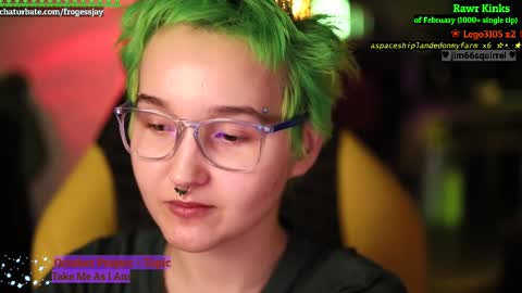 Snapshot of frogessjay chatting on February 2025 10:26:01 PM Jaywise Frogfoot online show from February 2025 10:26:01 PM