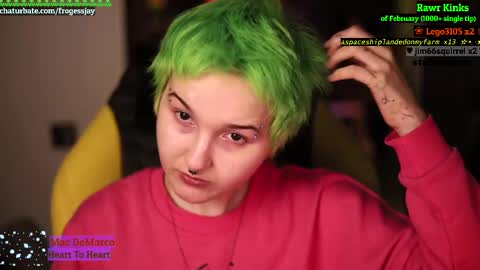 Snapshot of frogessjay chatting on February 2025 06:37:01 PM Jaywise Frogfoot online show from February 2025 06:37:01 PM