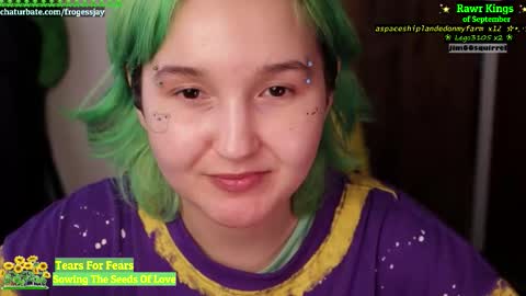 Snapshot of frogessjay chatting on September 2025 02:05:02 PM Jaywise Frogfoot online show from September 2025 02:05:02 PM