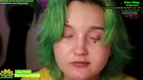 Snapshot of frogessjay chatting on September 2025 10:11:01 PM Jaywise Frogfoot online show from September 2025 10:11:01 PM