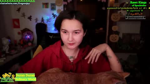 Snapshot of frogessjay chatting on October 2025 09:37:01 PM Jaywise Frogfoot online show from October 2025 09:37:01 PM