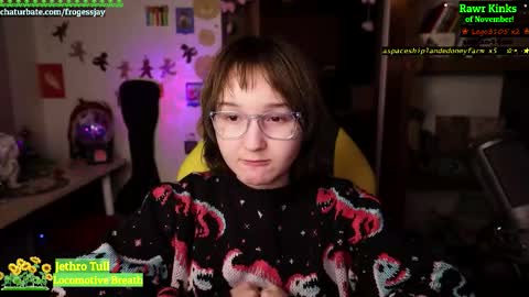 Snapshot of frogessjay chatting on November 2025 09:09:01 PM Jaywise Frogfoot online show from November 2025 09:09:01 PM