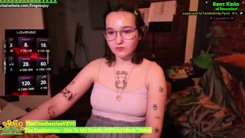 Snapshot of frogessjay chatting on December 2025 09:52:02 PM Jaywise Frogfoot online show from December 2025 09:52:02 PM