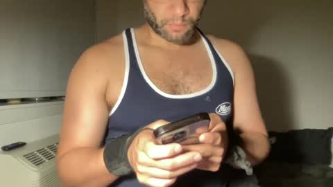 Snapshot of fuckyeahcoach chatting on July 2026 07:27:02 AM Muscle Bear Jock in Training online show from July 2026 07:27:02 AM