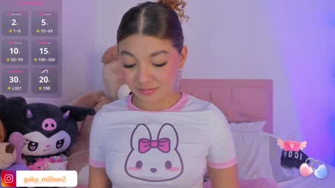 Snapshot of gabriela_miller2 chatting on February 2025 07:45:02 AM Gaby online show from February 2025 07:45:02 AM