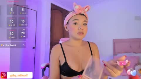 Snapshot of gabriela_miller2 chatting on February 2025 01:33:01 AM Gaby online show from February 2025 01:33:01 AM