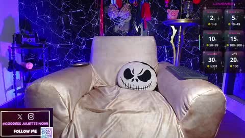 Goddes Juliette Noiir online show from April 2026 11:30:02 AM
