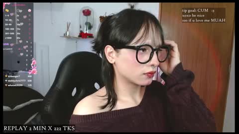 Snapshot of gothbabe2001 chatting on January 2025 02:29:02 PM Cami online show from January 2025 02:29:02 PM