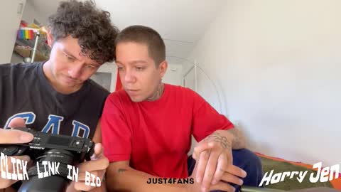 Snapshot of harry_jen chatting on September 2025 08:51:02 AM TAP HERE choise Harry tattoo on chest  Jen curls hair online show from September 2025 08:51:02 AM