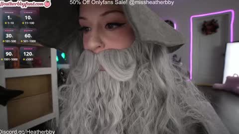 Heather online show from October 2025 10:55:01 PM