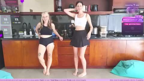 Snapshot of heidiluceous chatting on June 2026 02:55:02 AM Heidi brunette Foxy red head and Carrie blondie online show from June 2026 02:55:02 AM