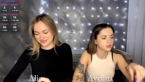 Alice DollySmile and Avelina online show from January 2025 09:23:02 AM