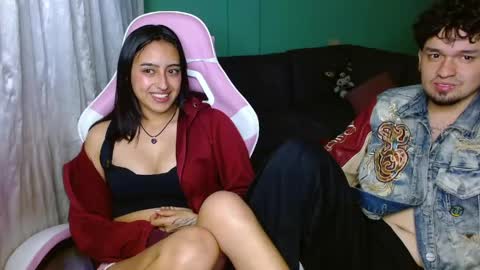 Snapshot of hotlatinocouple__ chatting on May 2026 11:34:04 PM Eevee Zoro online show from May 2026 11:34:04 PM