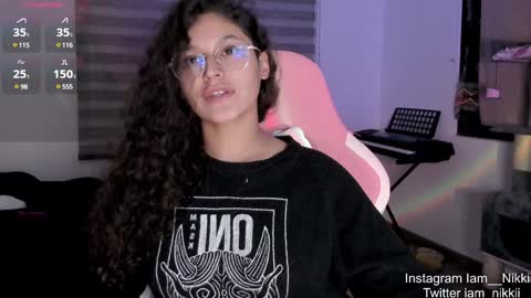 Snapshot of iam_nikki chatting on December 2024 09:00:01 AM On instagram Imm NikkiHelp me reach 100 likes online show from December 2024 09:00:01 AM