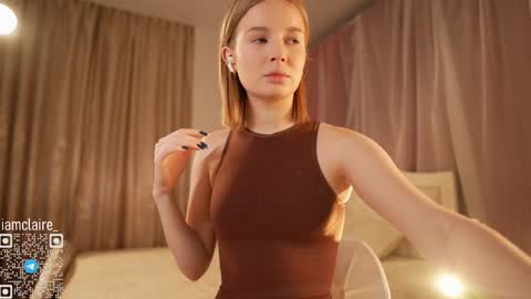 Snapshot of iamclaire_ chatting on January 2025 04:34:02 PM Claire online show from January 2025 04:34:02 PM