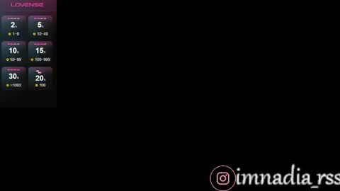 Snapshot of imnadiaroses chatting on May 2026 02:11:01 PM Nadia online show from May 2026 02:11:01 PM