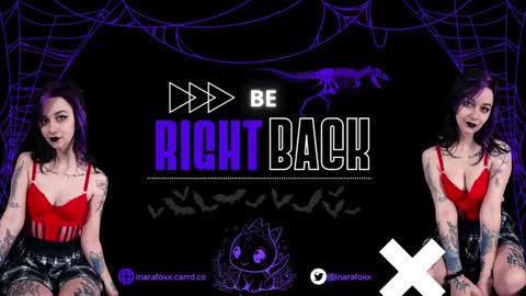 Inarafoxx online show from September 2025 03:27:02 AM