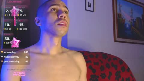 Snapshot of innocentsweetboy chatting on March 2025 01:29:02 PM Aaron online show from March 2025 01:29:02 PM