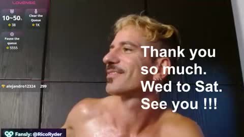 Snapshot of iricoryder chatting on July 2026 05:26:02 PM Rico Ryder online show from July 2026 05:26:02 PM