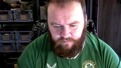 Snapshot of irishdaddy24 chatting on January 2025 03:13:02 PM twitter theirishman205 online show from January 2025 03:13:02 PM