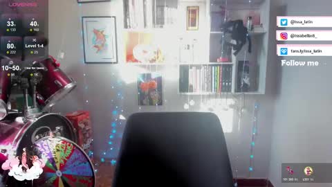 Snapshot of issa_latin chatting on December 2024 11:51:02 AM INSTAGRAM issabella18 TWITTER issa latin online show from December 2024 11:51:02 AM