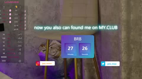 Snapshot of jane_meys chatting on January 2025 11:17:01 AM your kitty JANE roawww online show from January 2025 11:17:01 AM