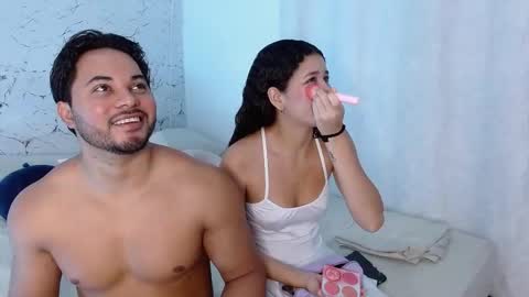 Snapshot of jessdant_luv chatting on October 2025 04:36:01 AM Hello we are Jesse and Dante. online show from October 2025 04:36:01 AM