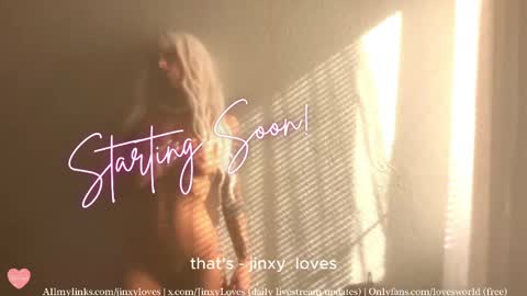 jinxy loves online show from April 2026 01:17:02 AM