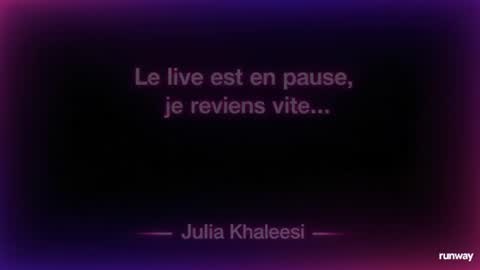 Snapshot of juliakhaleesii chatting on June 2026 06:08:02 PM Julia Khaleesii online show from June 2026 06:08:02 PM